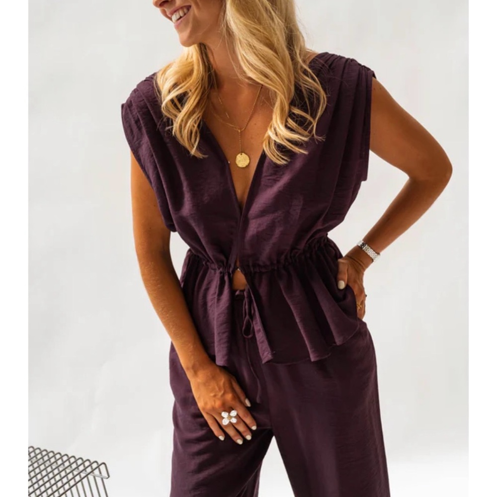 Purple Nola Top | Easy Clothes